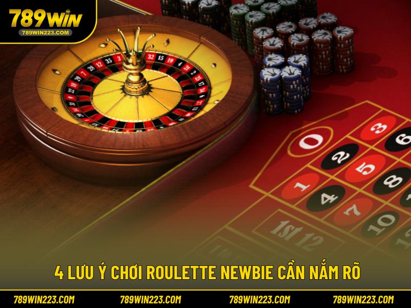 4 lưu ý chơi roulette newbie cần nắm rõ